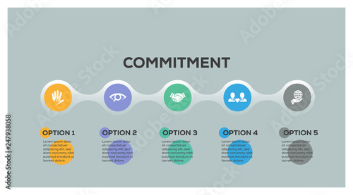 COMMITMENT INFOGRAPHIC DESIGN