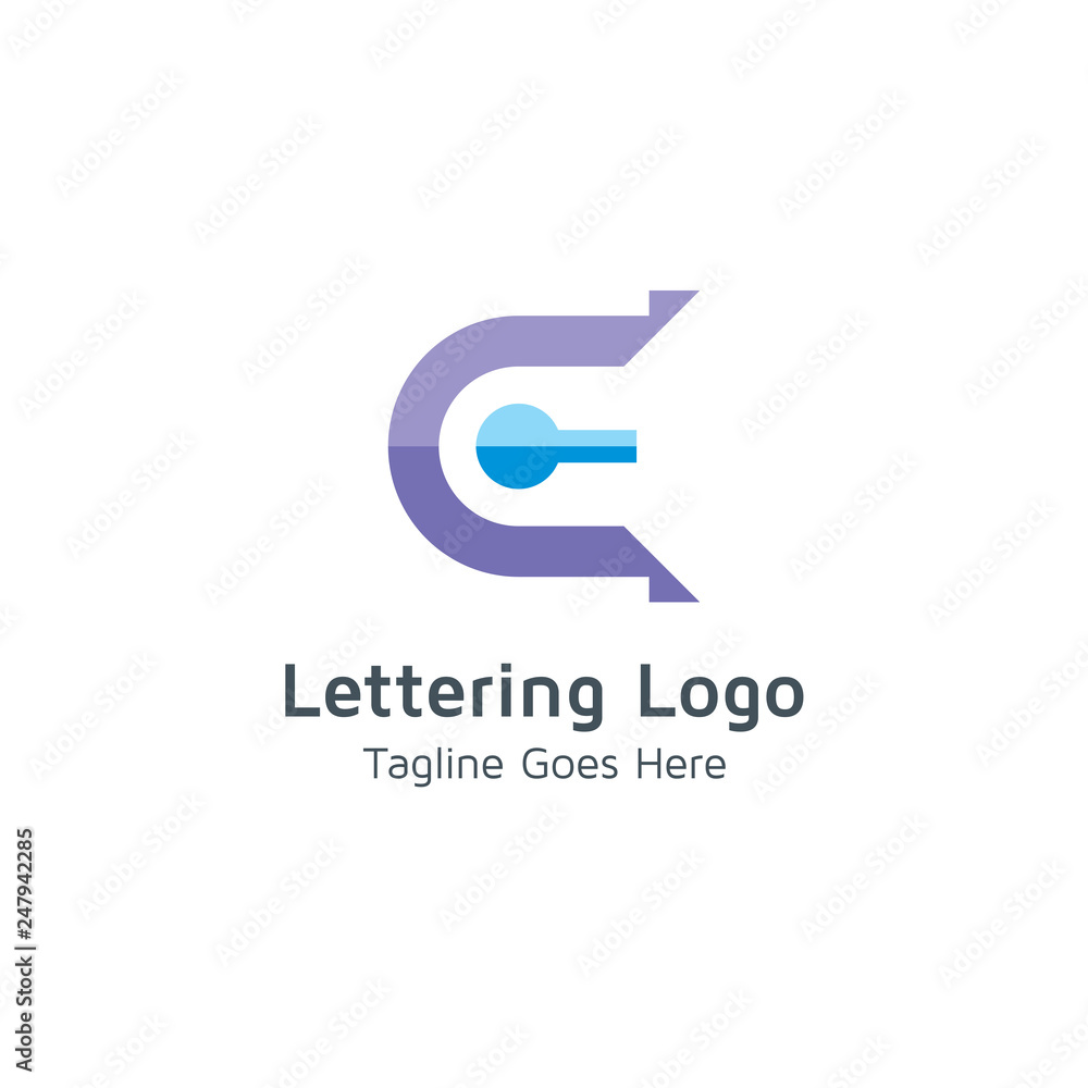 Lettering C Vector Lettering C Vector