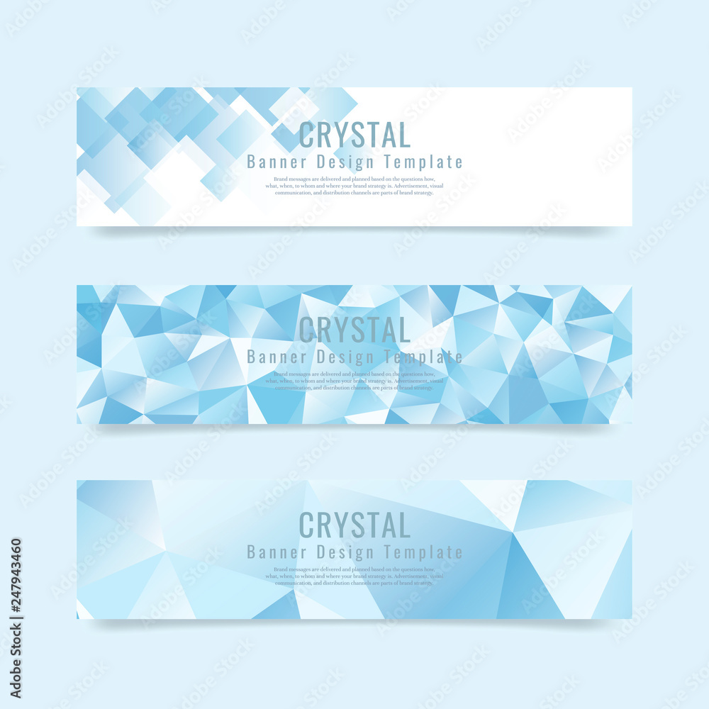 Crystal textured background collection Crystal textured background collection