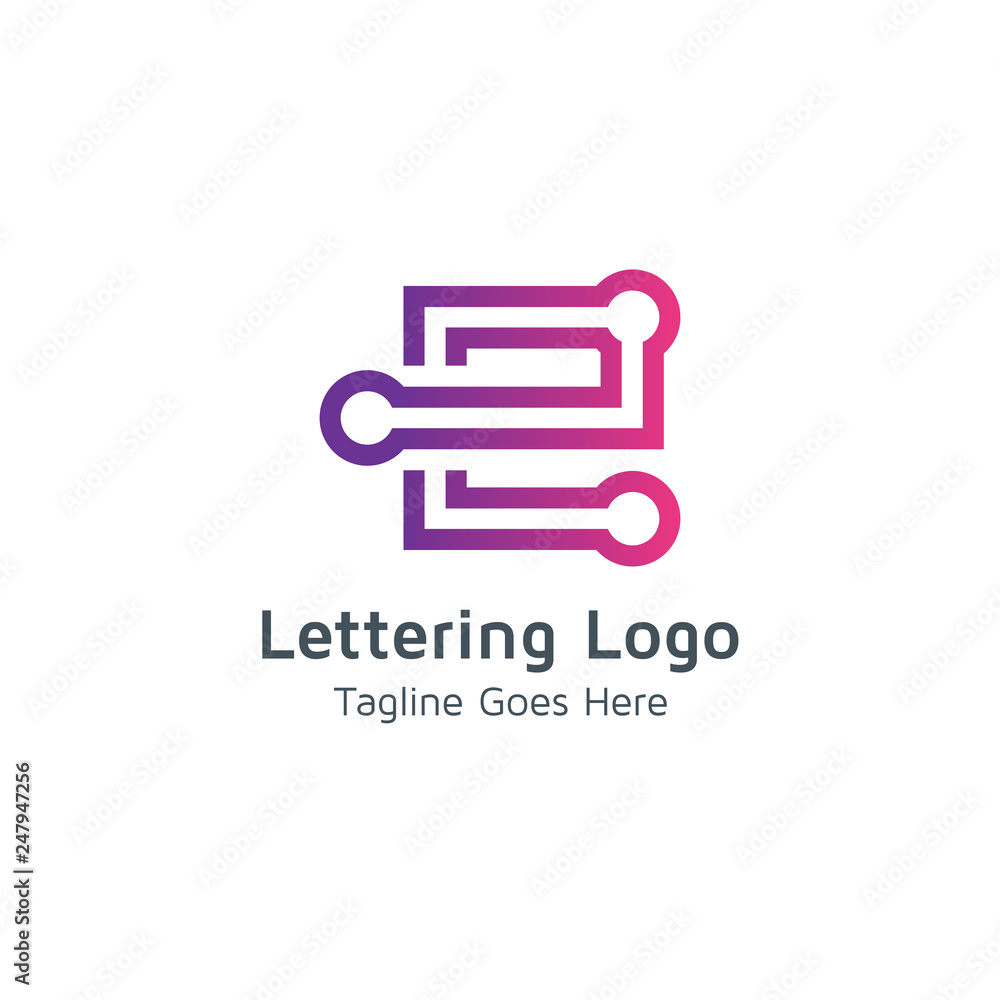 Lettering E Vector Lettering E Vector