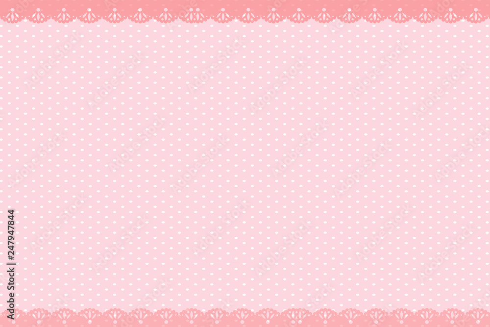 Dot white pink wallpaper Dot white pink wallpaper