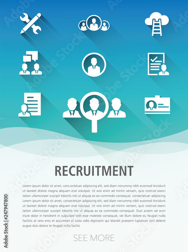 RECRUITMENT ICON SET