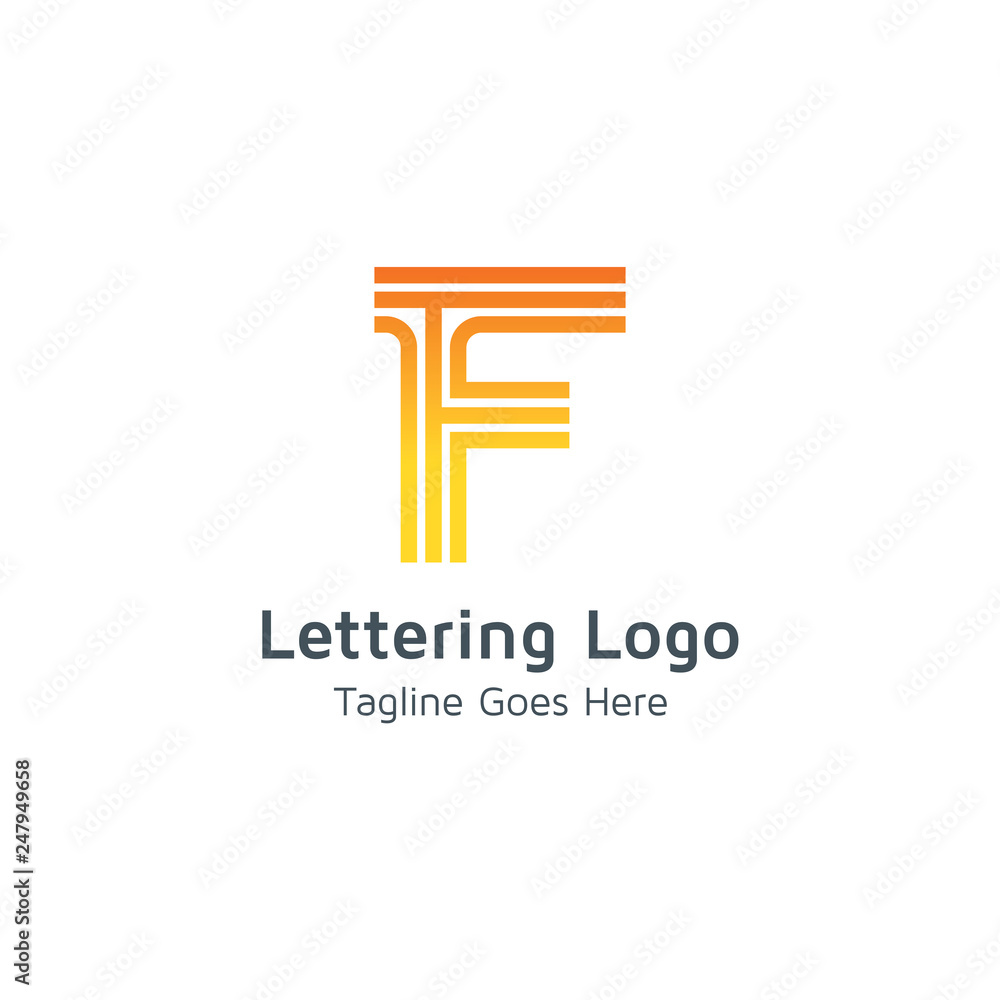 Lettering F Vector Lettering F Vector