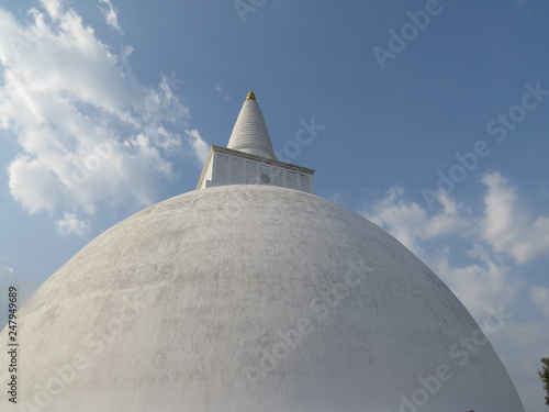 Ancient pagoda, stupa in Sri Lanka