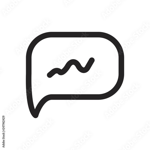 Messenger vector icon