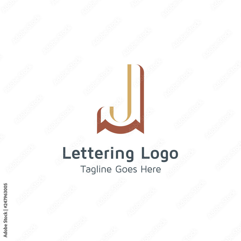 Lettering J Vector Lettering J Vector