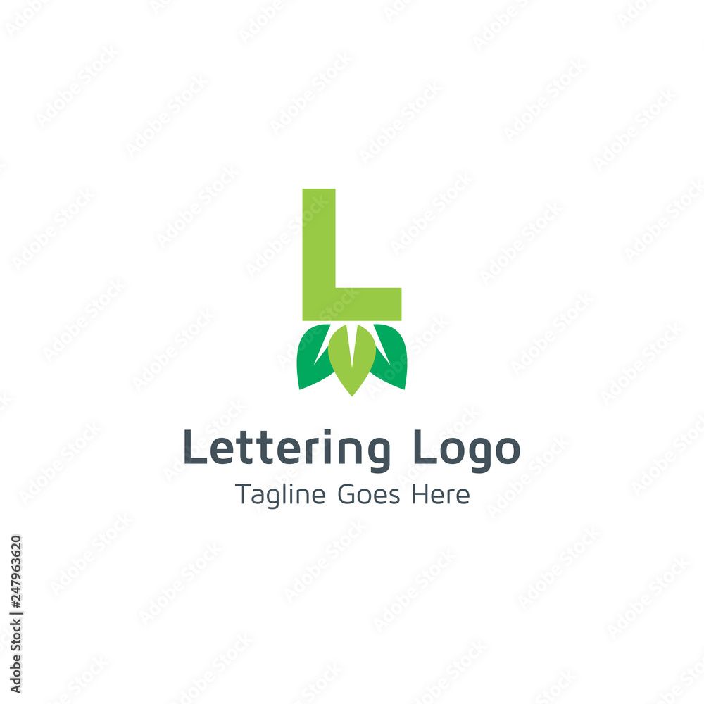 Lettering L Vector Lettering L Vector
