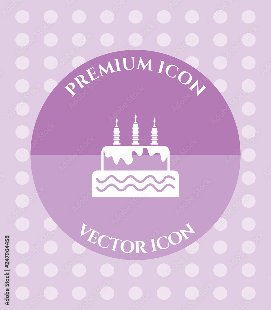 Cake Icon for Web, Applications, Software & Graphic Designs. Cake Icon for Web, Applications, Software & Graphic Designs.