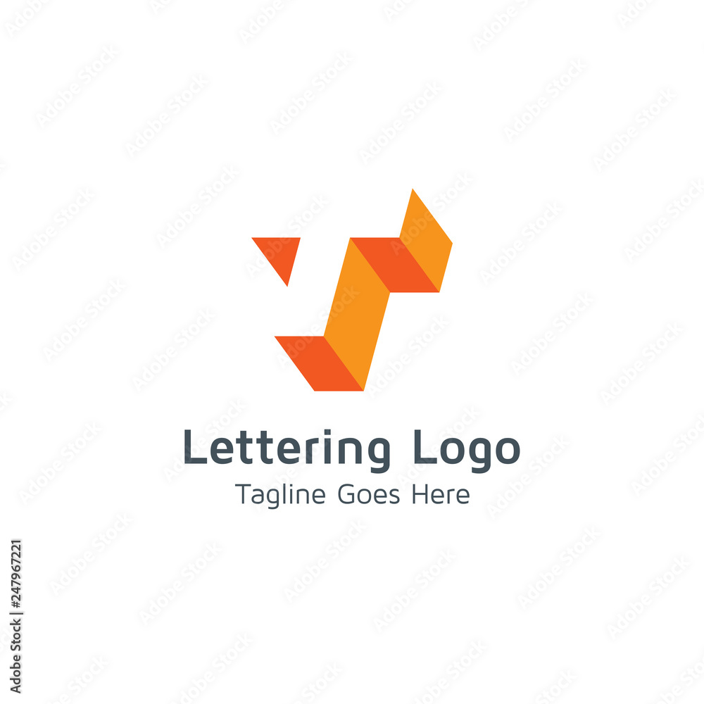 Lettering T Vector Lettering T Vector