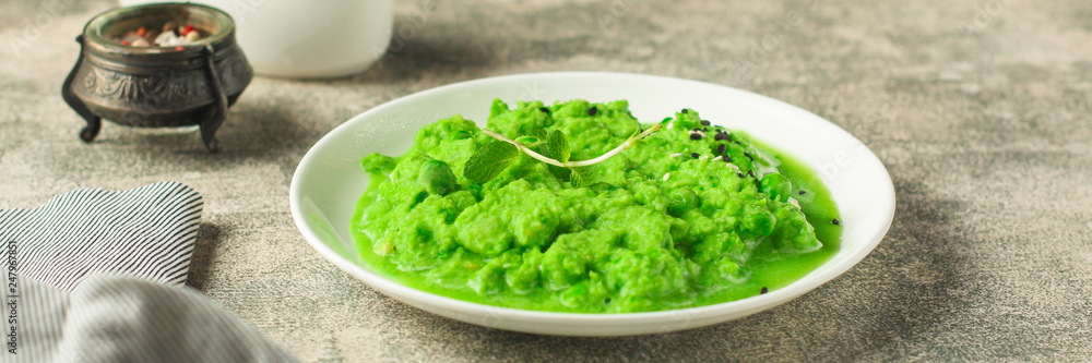 green peas, avocado and vegetable - sandwich (healthy food). food concept. food background green peas, avocado and vegetable - sandwich (healthy food). food concept. food background