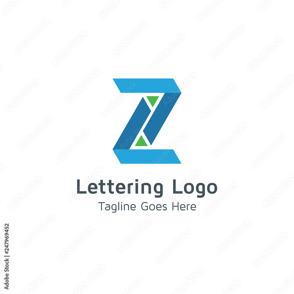 Lettering Z Vector Lettering Z Vector