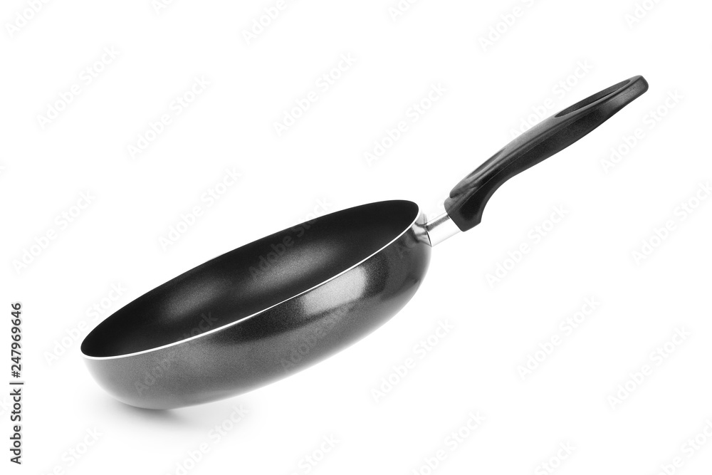 Frying pan isolated on white background Frying pan isolated on white background