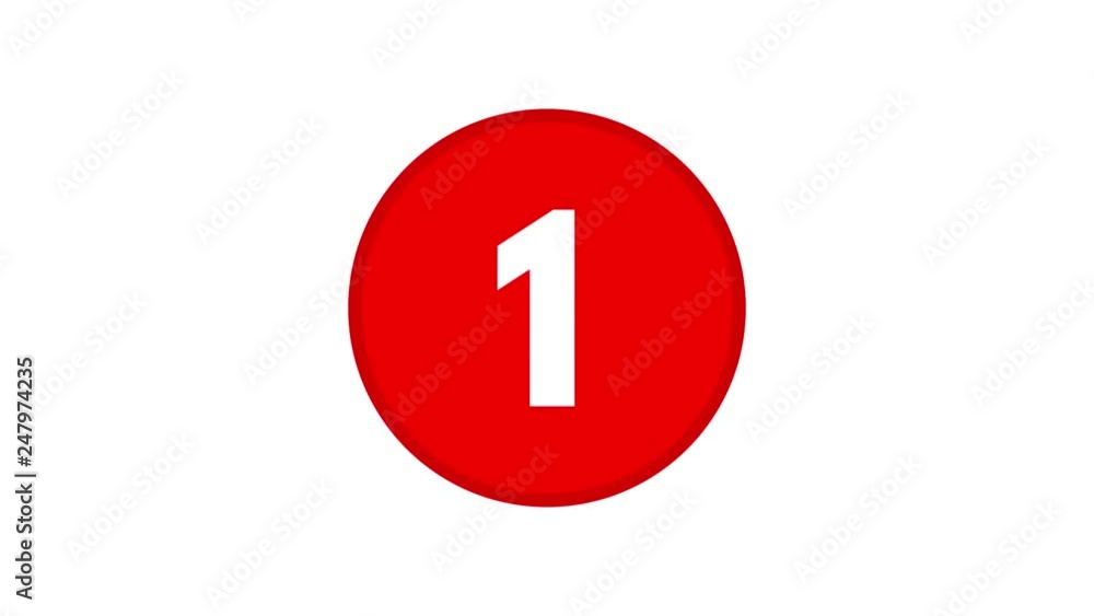 Sliding Circle Numbers Reveal Counting Up 1 to 10 Color Red Sliding Circle Numbers Reveal Counting Up 1 to 10 Color Red