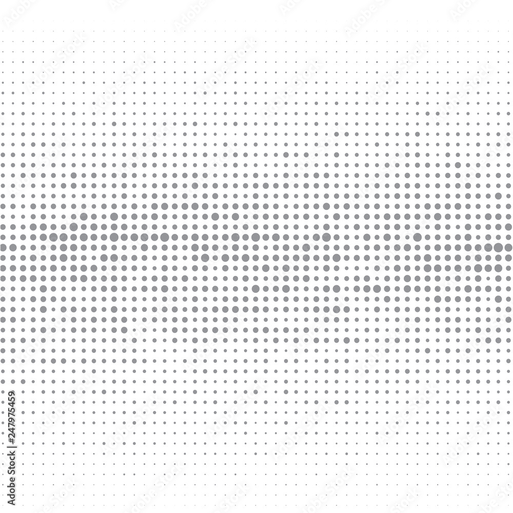 The grey dots on white background The grey dots on white background