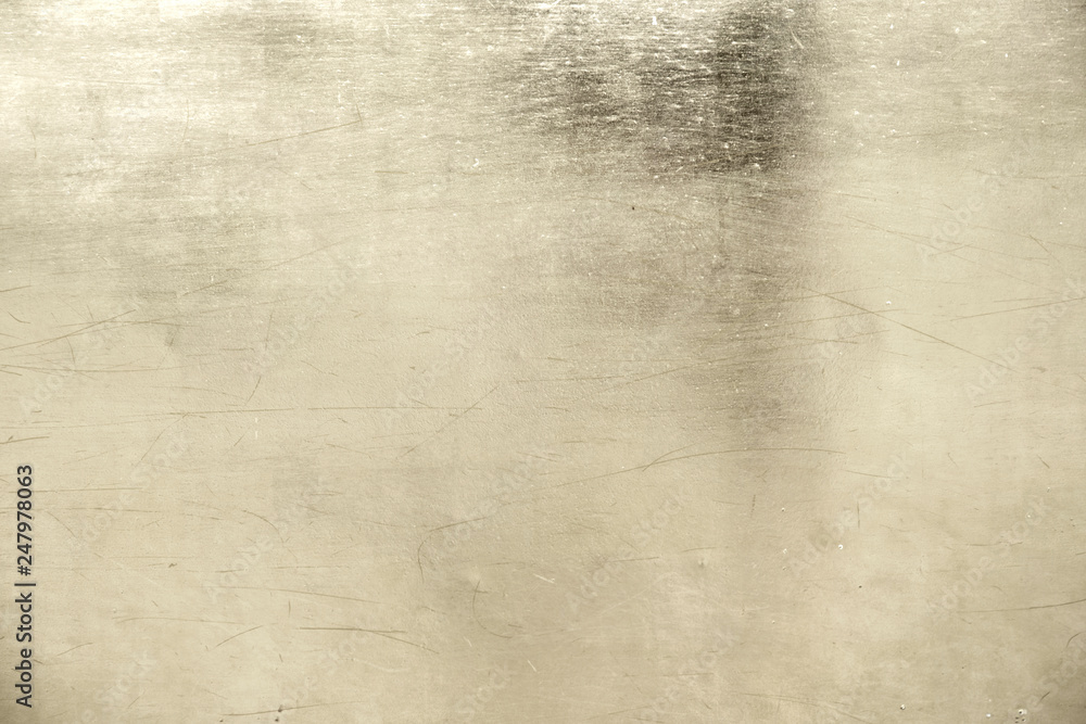Fototapeta premium Aluminium background or texture and gradients shadow.