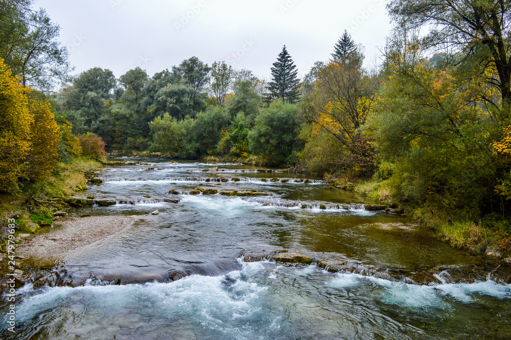 Autumn in the Magfalltal, Bavaria, Germany Autumn in the Magfalltal, Bavaria, Germany