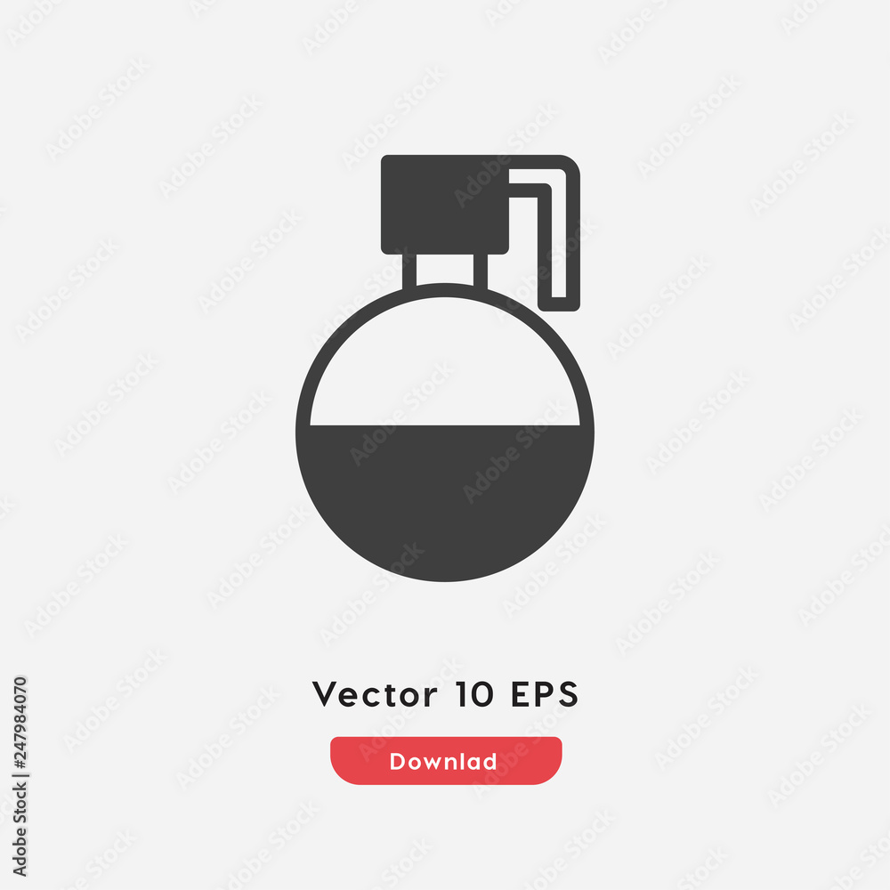 grenade icon vector grenade icon vector