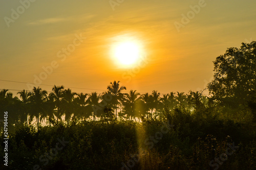 Sunrise in Gokarna  India