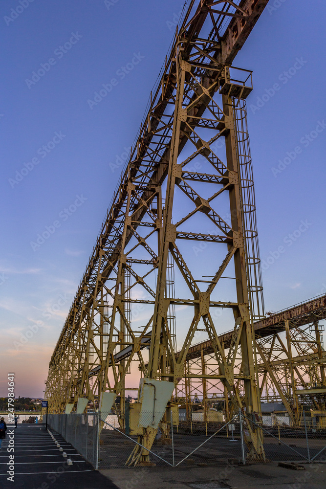 Dry Dock ship repair and cranes