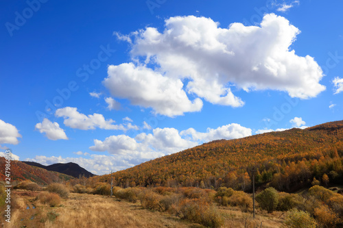 sights of the Ulan prairie in Inner Mongolia, China