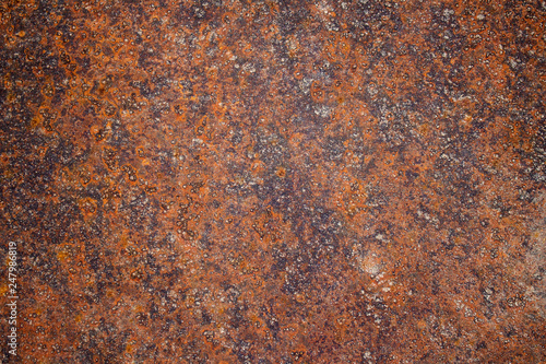 Rusty metall texture old and scratched with old paint