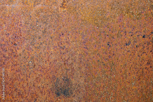 Rusty metall texture old and scratched with old paint