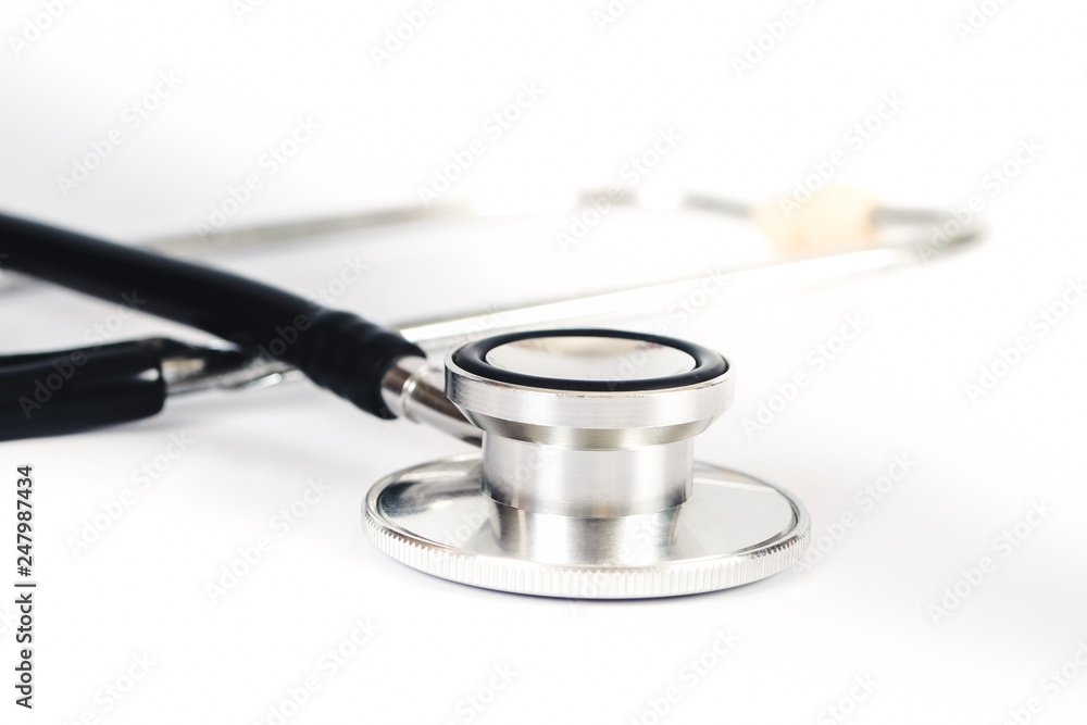 Stethoscope health tool on table .Medical accessories with copy space. Stethoscope health tool on table .Medical accessories with copy space.