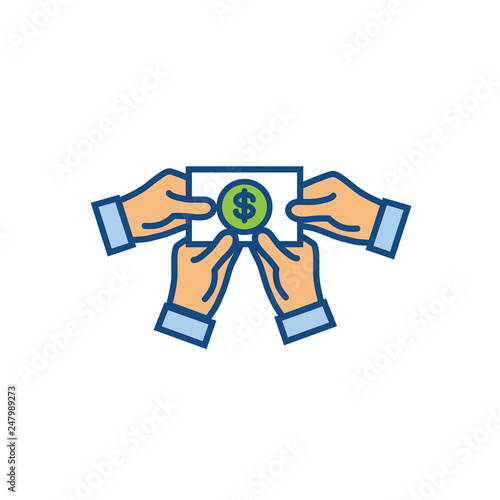Retirement Investments and Dividend Income, Mutual Fund, IRA Icon set