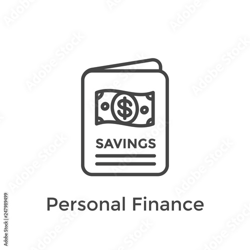 Retirement Account and Savings Icon Set w Mutual Fund, Roth IRA, etc