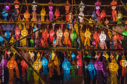 Lanterns Thailand Loh Krathong festival