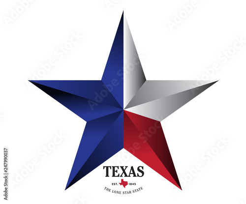 Niete Texas Stern grau 2,5 cm Concho Conchas Nieten Star Lone Star State 