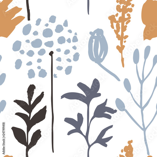 Abstract natural seamless pattern.