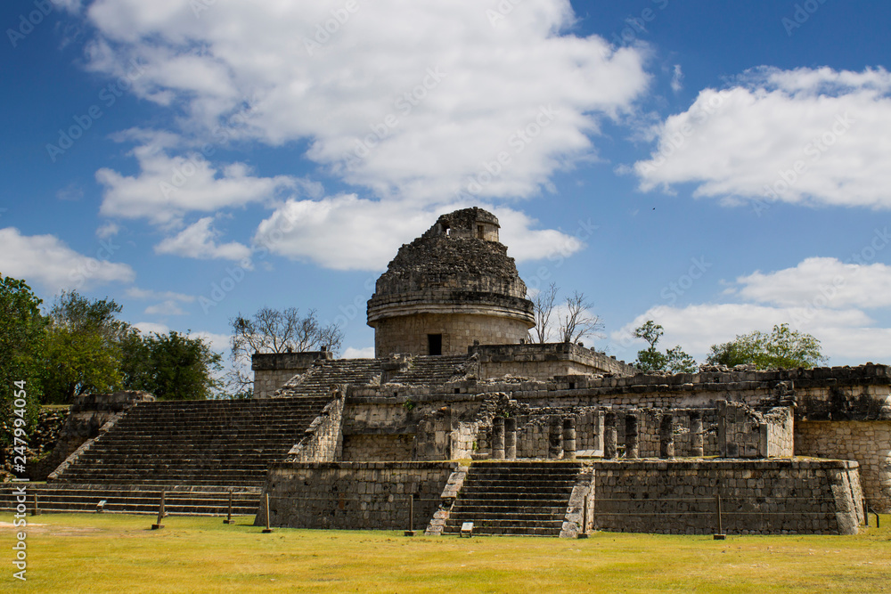 The observatory El Caracol, Chichen Itza, Mexico The observatory El Caracol, Chichen Itza, Mexico
