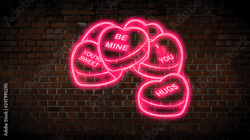 Candy with a sweet message