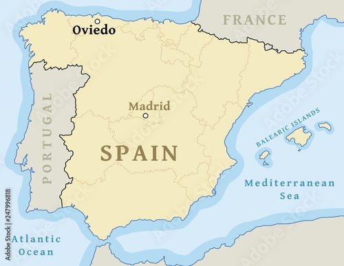 Oviedo map location