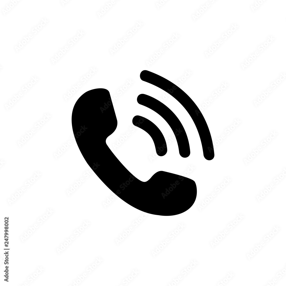 Call icon symbol vector Call icon symbol vector