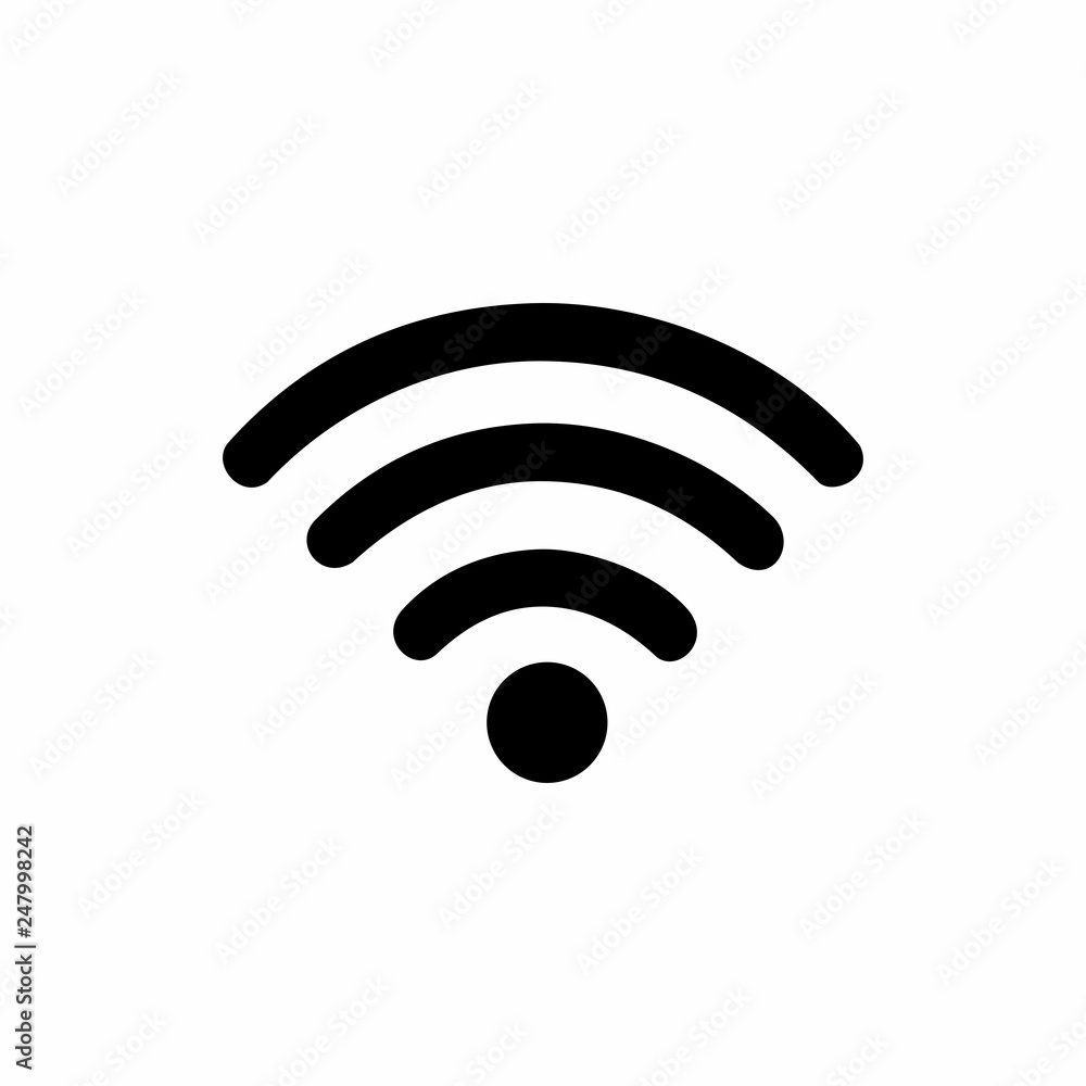 Wifi icon symbols vector Wifi icon symbols vector