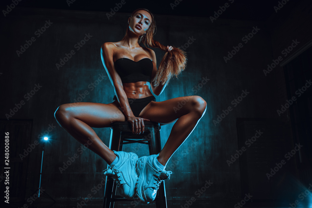 Fitness woman portrait Fitness woman portrait