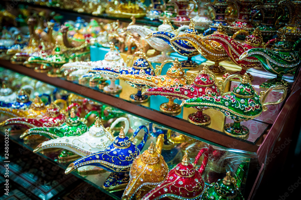 Grand Bazaar souvenir shop  in Istanbul, Turkey