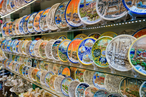 Grand Bazaar souvenir shop  in Istanbul, Turkey photo
