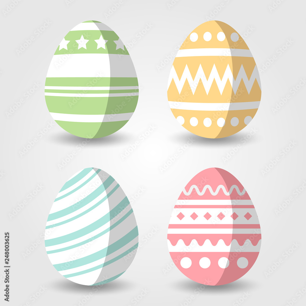 easter egg illustration vector