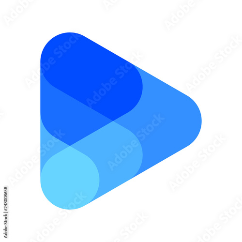 Icon Button Play Medien
