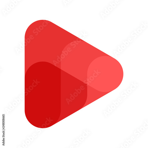 Icon Button Play Medien