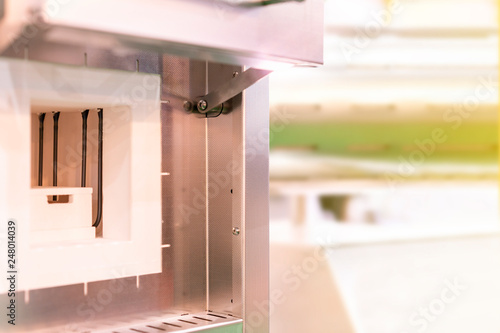 Automatic temperature control chamber or muffle furnace for coating drying hardening ageing annealing brazing calcination degassing sintering soldering sublimation synthesis tempering