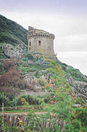 View of Paola Tower - Circeo National Park - Latina Italy