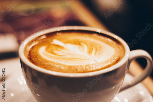 Coffee house latte