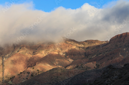 Mountains in Teide National park day time