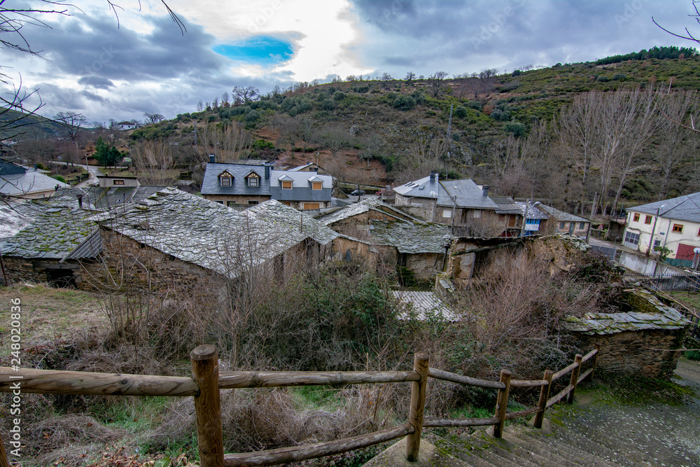 Rio de Onor, a typical village in north of Portugal