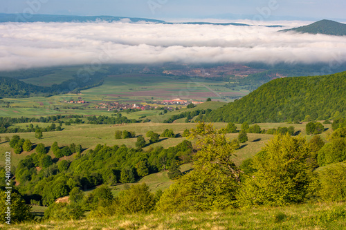 Romania  in the Carpathian mountains   landscape from Transylvania