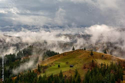 Romania  in the Carpathian mountains , landscape from Transylvania © Eduard